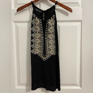 INC black/gold sleeveless top. NWT